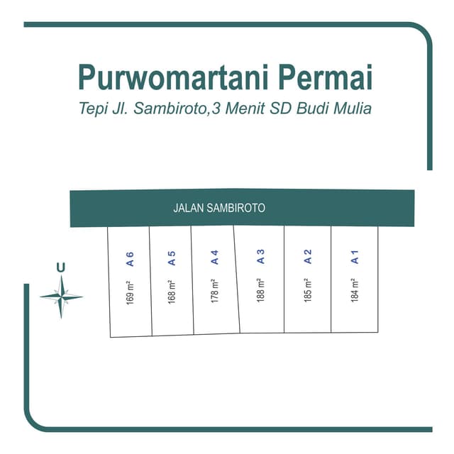 3 Jtan dekat perumahan Purwomartani tepi aspal cocok hunian dan Usaha 3 Jtan dekat perumahan Purwomartani tepi aspal cocok hunian dan Usaha di Kabupaten Sleman β foto 4 dari 4
