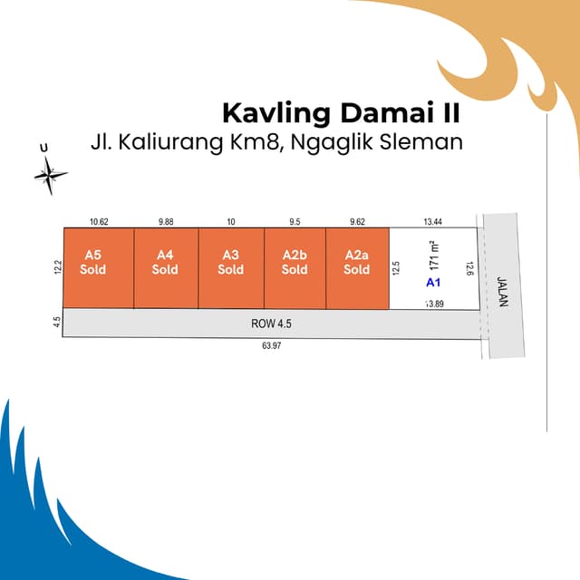 3KM UGM, Dijual Tanah Jalan Damai Jogja 3KM UGM, Dijual Tanah Jalan Damai Jogja di Kabupaten Sleman — foto 5 dari 6