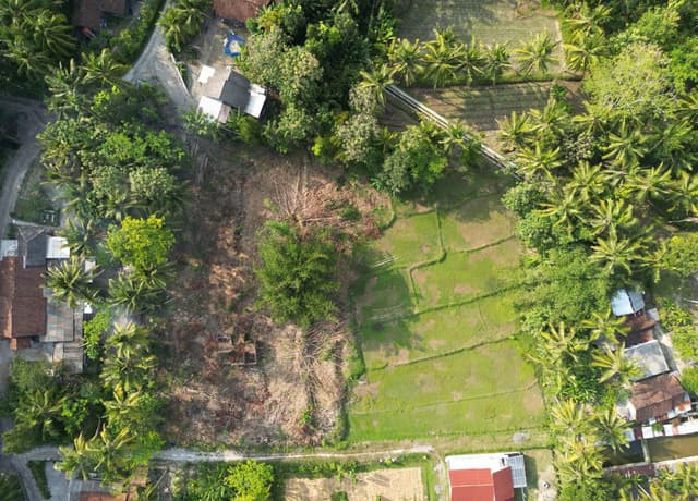 4KM Stasiun Sentolo, Dijual Tanah Nanggulan Jogja di Kabupaten Kulon Progo — Rp 165 jt