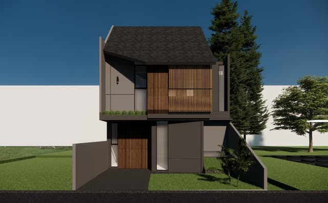 Arsitektur Tropis Type 110, Barat Tugu Jogja di Kabupaten Sleman — Rp 1,41 M