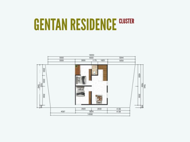 Cluster Gentan Residence - Jl Kaliurang Km 10 Jogja, 2 Lantai 3 Kamar, Arsitektur Kontemporer Cluster Gentan Residence - Jl Kaliurang Km 10 Jogja, 2 Lantai 3 Kamar, Arsitektur Kontemporer di Kabupaten Sleman β foto 3 dari 6