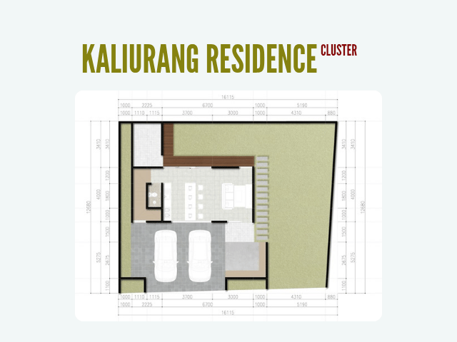 Cluster Kaliurang Residence - Strategis Jl Kaliurang Km 10, Unit Terakhir, 2 Lantai 3 Kamar di Kabupaten Sleman — foto 5 dari 7