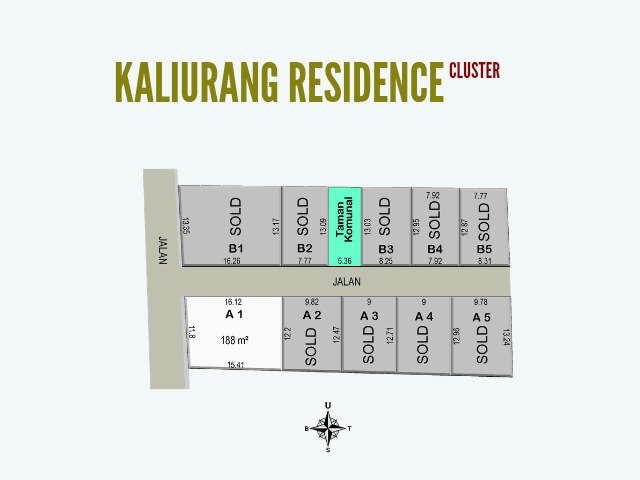Cluster Kaliurang Residence - Strategis Jl Kaliurang Km 10, Unit Terakhir, 2 Lantai 3 Kamar di Kabupaten Sleman — foto 3 dari 7