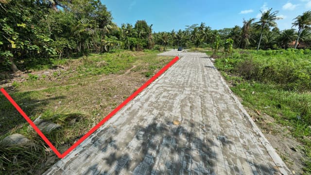 Dekat Kantor Pajak Wates Jogja, Tanah SHM Pekarangan Ready di Kabupaten Kulon Progo — Rp 1,8 jt/m²