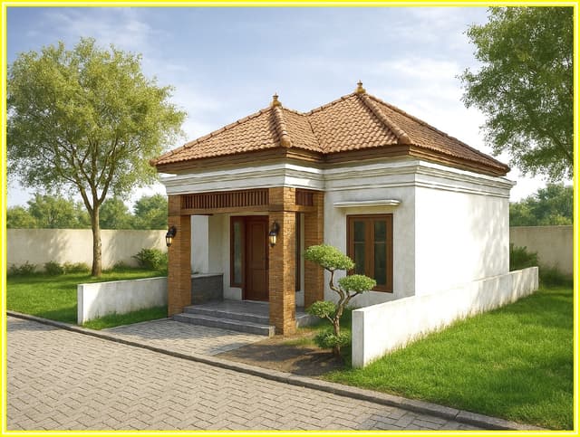 Dekat Pemda Kulonprogo, Rumah dijual Jogja Barat : Bali Style di Kabupaten Kulon Progo — foto 2 dari 5