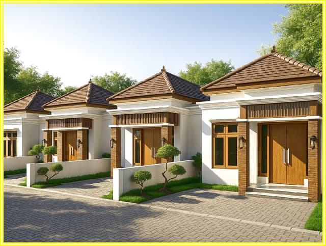 Dekat POLRES Kulonprogo, Dijual Rumah Jogja : Bali Style di Kabupaten Kulon Progo — Rp 502 jt