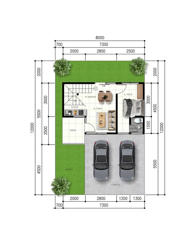 Kaliurang Km 13 Jogja, Rumah 2 Lantai Industrial Modern, SHM Kaliurang Km 13 Jogja, Rumah 2 Lantai Industrial Modern, SHM di Kabupaten Sleman β foto 2 dari 9