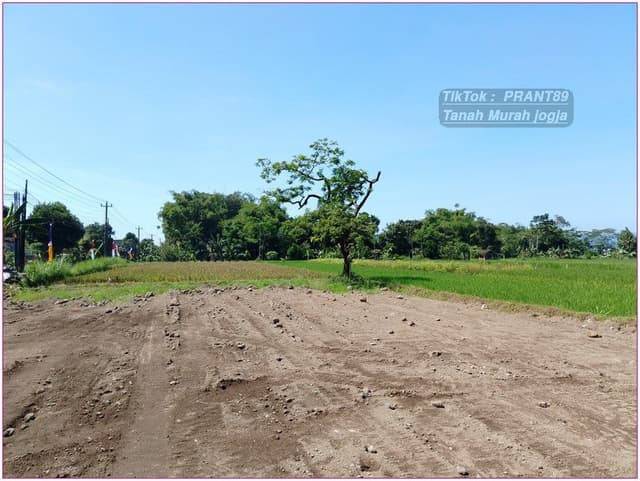 Maguwoharjo dekat kampus UNRIYO tajem tanah 3 jtan tepi aspal di Kabupaten Sleman — Rp 717 jt
