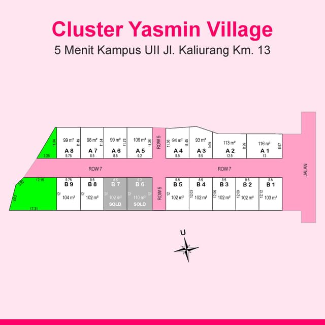 Perumahan Area Kampus UII Jl Kaliurang km 13 Jogja Perumahan Area Kampus UII Jl Kaliurang km 13 Jogja di Kabupaten Sleman — foto 5 dari 7
