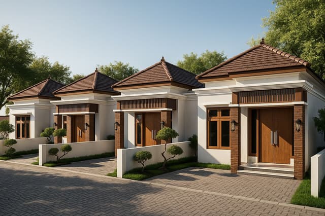 Rumah Bali Style, 2 menit ke Pabrik Quick, Sentolo Jogja di Kabupaten Kulon Progo — Rp 477 jt