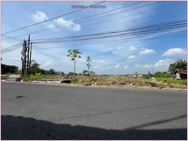 Tanah murah SLeman dekat Sekolah Budi Mulia tajem, 3 jtan di Kabupaten Sleman — Rp 659 jt