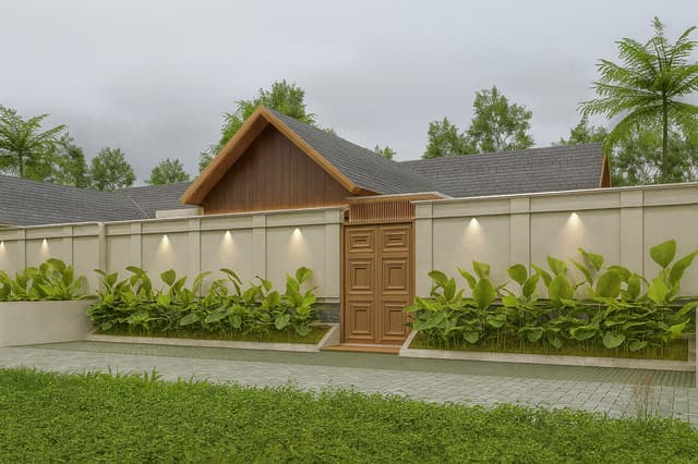 Villa Cantik Di Jalan Kaliurang km 11 View Sawah & Gunung Merapi Jogja di Kabupaten Sleman — foto 3 dari 10