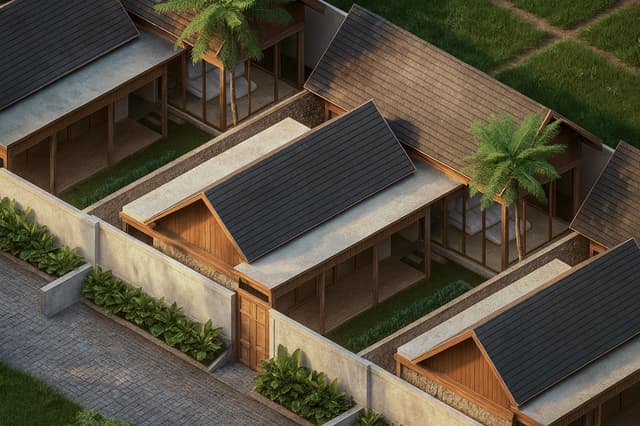 Villa Cantik Di Jalan Kaliurang km 11 View Sawah & Gunung Merapi Jogja di Kabupaten Sleman — foto 2 dari 10