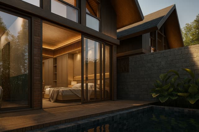 Villa Ekslusif 2 KM di Balecatur Dekat Tol Ambarketawang Jogja di Kabupaten Bantul — foto 4 dari 9